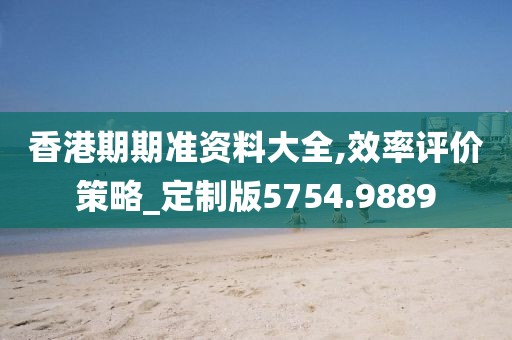香港期期准资料大全,效率评价策略_定制版5754.9889