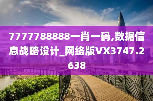 7777788888一肖一码,数据信息战略设计_网络版VX3747.2638