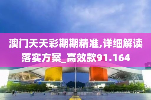 澳门天天彩期期精准,详细解读落实方案_高效款91.164