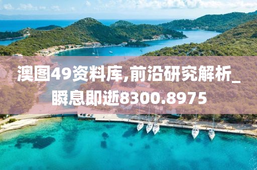 澳图49资料库,前沿研究解析_瞬息即逝8300.8975