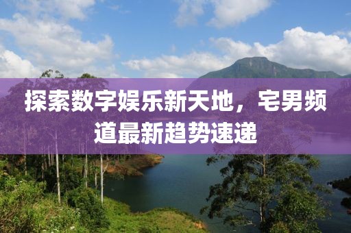 探索数字娱乐新天地，宅男频道最新趋势速递