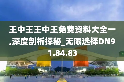 王中王王中王免费资料大全一,深度剖析探秘_无限选择DN91.84.83
