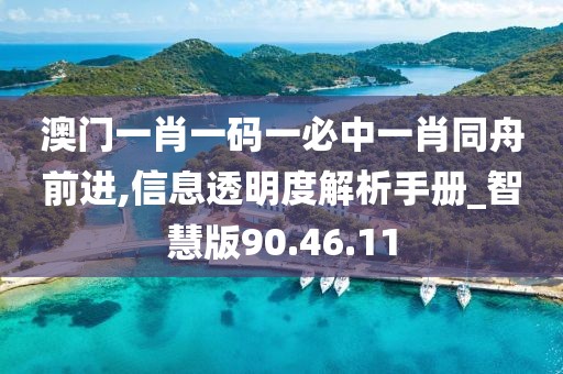澳门一肖一码一必中一肖同舟前进,信息透明度解析手册_智慧版90.46.11