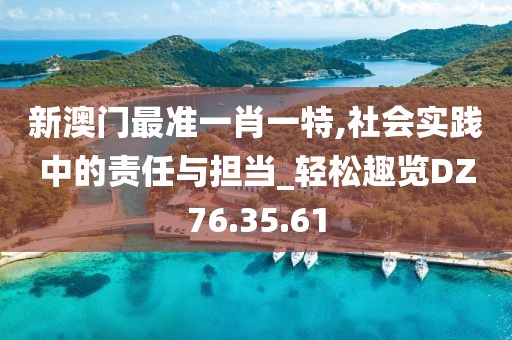 新澳门最准一肖一特,社会实践中的责任与担当_轻松趣览DZ76.35.61