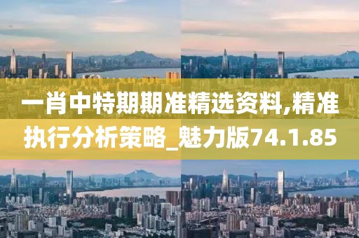 一肖中特期期准精选资料,精准执行分析策略_魅力版74.1.85