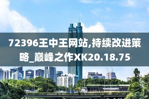 72396王中王网站,持续改进策略_巅峰之作XK20.18.75