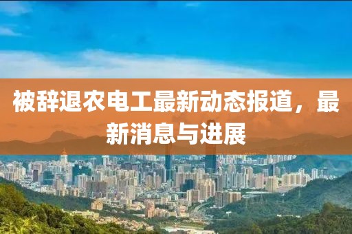 被辞退农电工最新动态报道，最新消息与进展