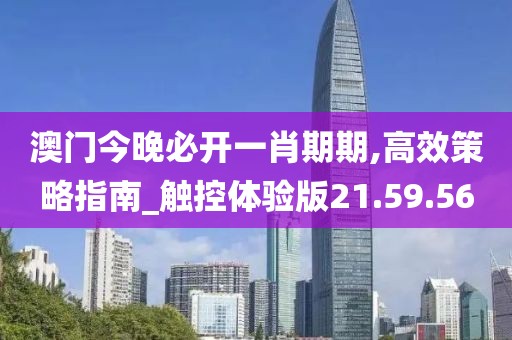 澳门今晚必开一肖期期,高效策略指南_触控体验版21.59.56