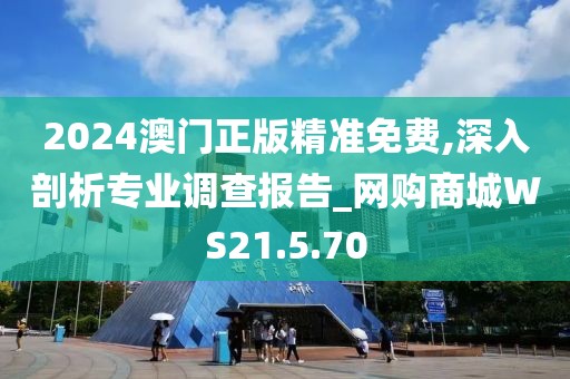 2024澳门正版精准免费,深入剖析专业调查报告_网购商城WS21.5.70