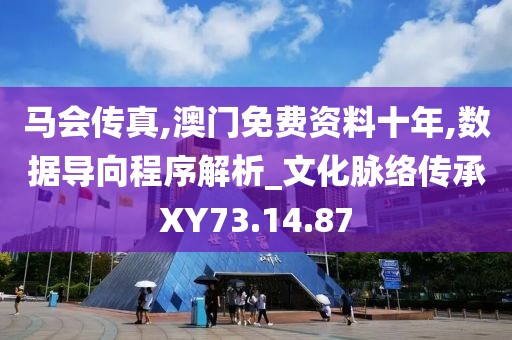 马会传真,澳门免费资料十年,数据导向程序解析_文化脉络传承XY73.14.87