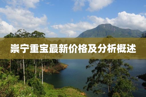 崇宁重宝最新价格及分析概述