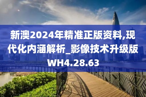 新澳2024年精准正版资料,现代化内涵解析_影像技术升级版WH4.28.63