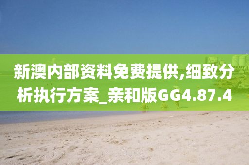 新澳内部资料免费提供,细致分析执行方案_亲和版GG4.87.4