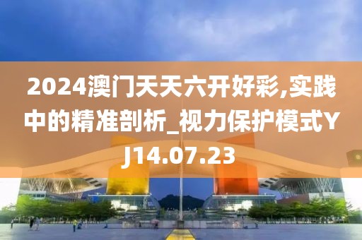 2024澳门天天六开好彩,实践中的精准剖析_视力保护模式YJ14.07.23