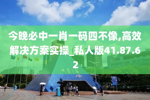 今晚必中一肖一码四不像,高效解决方案实操_私人版41.87.62