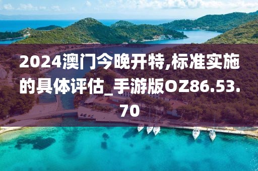 2024澳门今晚开特,标准实施的具体评估_手游版OZ86.53.70