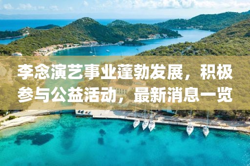 李念演艺事业蓬勃发展，积极参与公益活动，最新消息一览