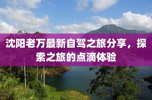 沈阳老万最新自驾之旅分享，探索之旅的点滴体验