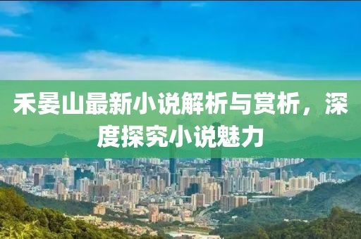 禾晏山最新小说解析与赏析，深度探究小说魅力