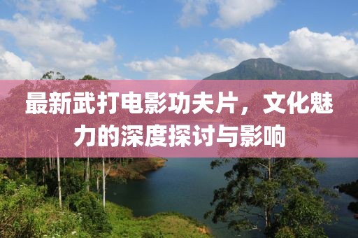 最新武打电影功夫片，文化魅力的深度探讨与影响