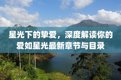 星光下的挚爱，深度解读你的爱如星光最新章节与目录