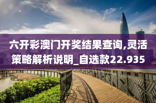 六开彩澳门开奖结果查询,灵活策略解析说明_自选款22.935