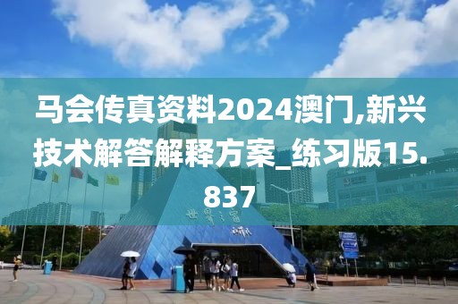 马会传真资料2024澳门,新兴技术解答解释方案_练习版15.837