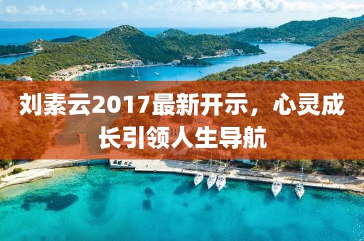 刘素云2017最新开示，心灵成长引领人生导航