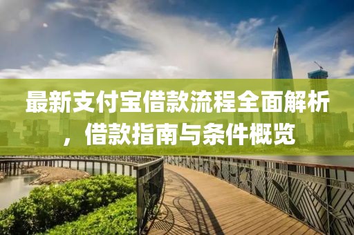 最新支付宝借款流程全面解析，借款指南与条件概览