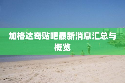 加格达奇贴吧最新消息汇总与概览