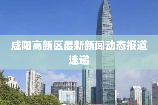 咸阳高新区最新新闻动态报道速递