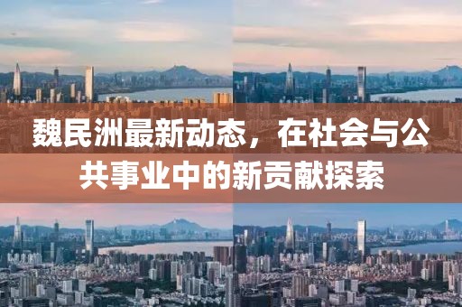 魏民洲最新动态，在社会与公共事业中的新贡献探索