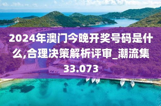 2024年澳门今晚开奖号码是什么,合理决策解析评审_潮流集33.073
