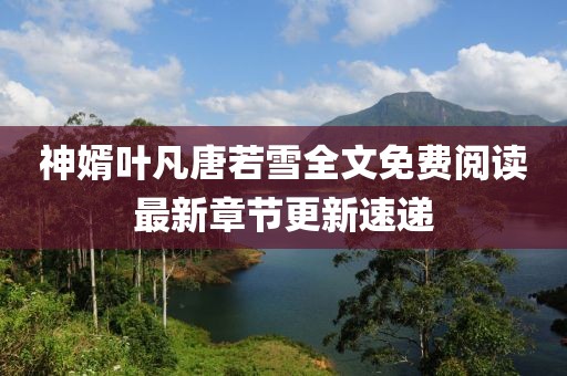 神婿叶凡唐若雪全文免费阅读最新章节更新速递