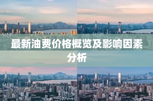 最新油费价格概览及影响因素分析