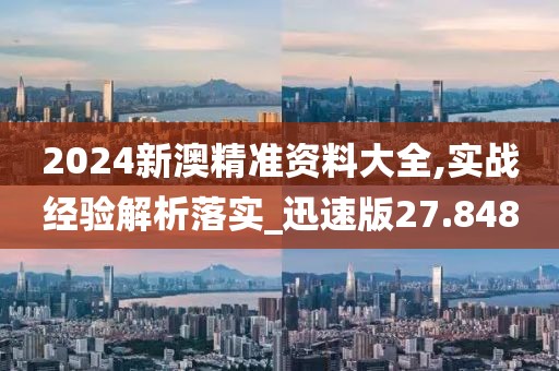 2024新澳精准资料大全,实战经验解析落实_迅速版27.848