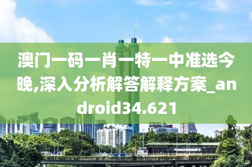 澳门一码一肖一特一中准选今晚,深入分析解答解释方案_android34.621