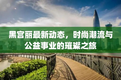黑宫丽最新动态，时尚潮流与公益事业的璀璨之旅