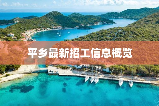 平乡最新招工信息概览