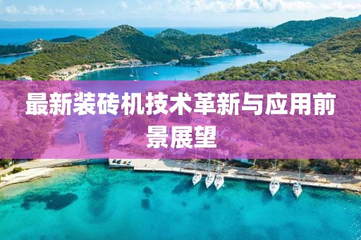 最新装砖机技术革新与应用前景展望