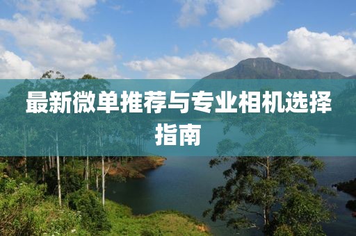 最新微单推荐与专业相机选择指南