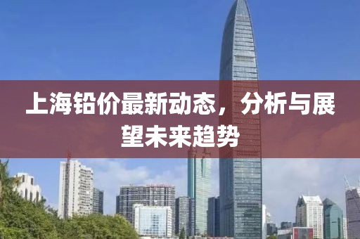 上海铅价最新动态，分析与展望未来趋势