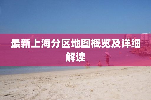 最新上海分区地图概览及详细解读
