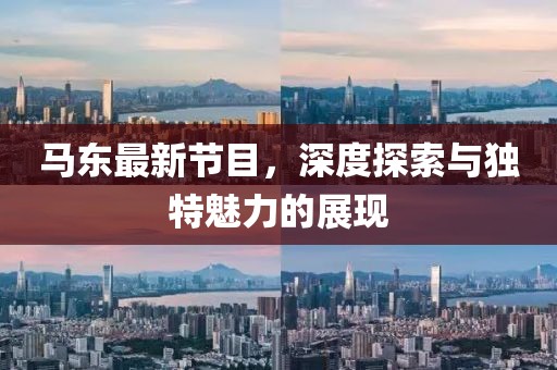 马东最新节目，深度探索与独特魅力的展现