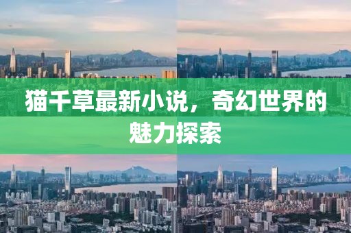 猫千草最新小说，奇幻世界的魅力探索