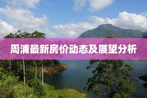 周浦最新房价动态及展望分析