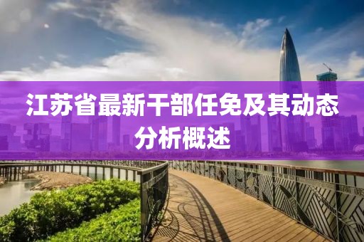 江苏省最新干部任免及其动态分析概述