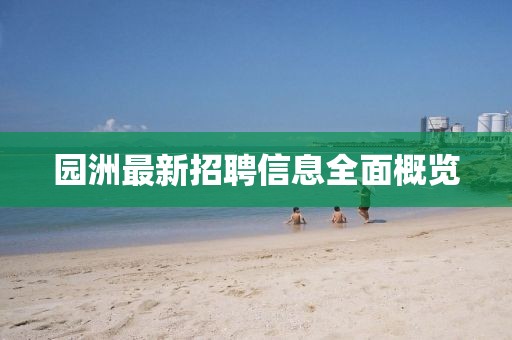 园洲最新招聘信息全面概览