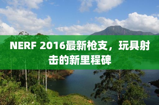 NERF 2016最新枪支，玩具射击的新里程碑