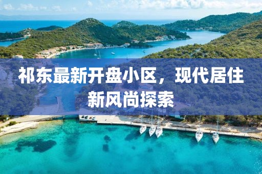 祁东最新开盘小区，现代居住新风尚探索